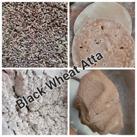 Black Wheat Atta/Wheat Flour - Natural