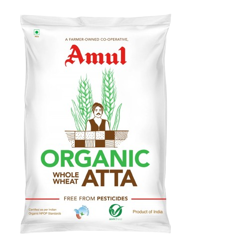Amul Organic Whole Wheat Atta