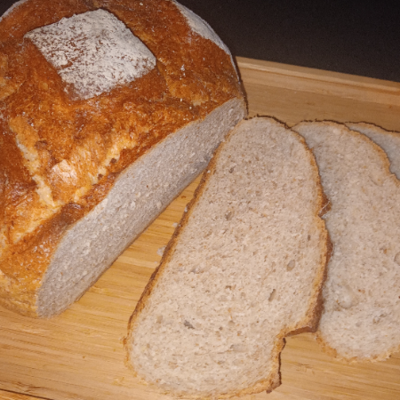 Rustic Sourdough Round