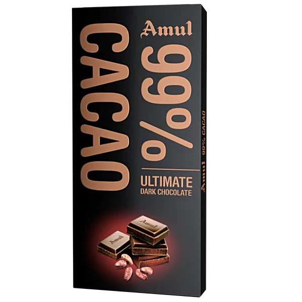 Amul 99% Cacao Dark Chocolate