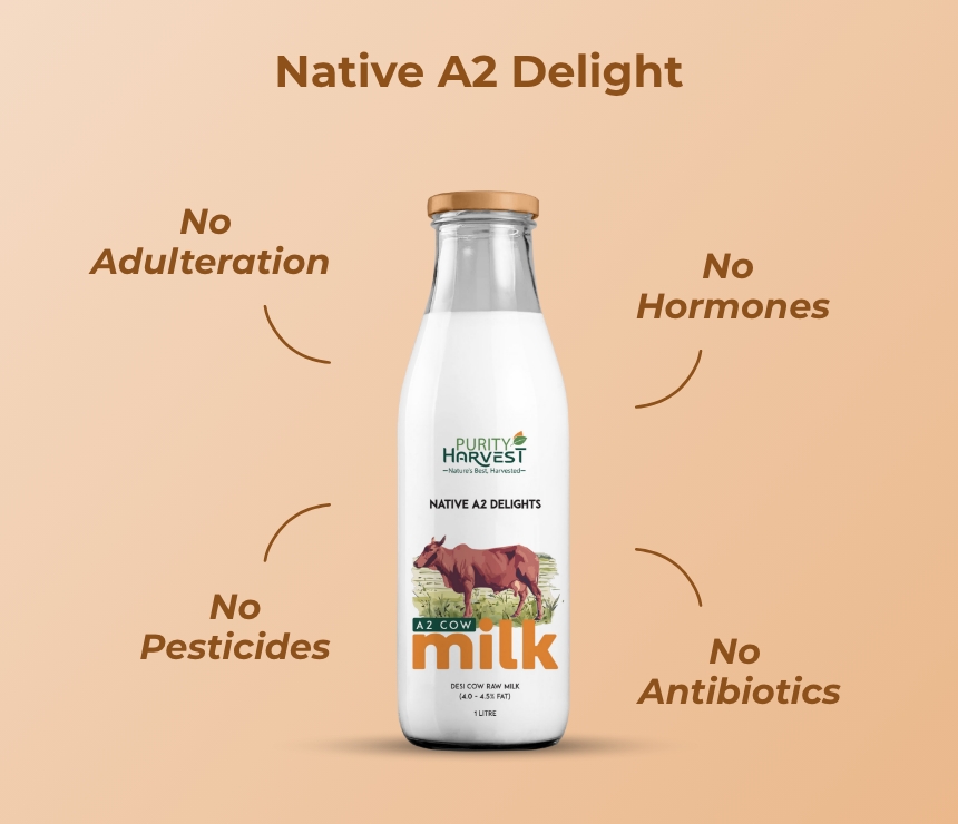 Native A2 Delight (desi cow milk)