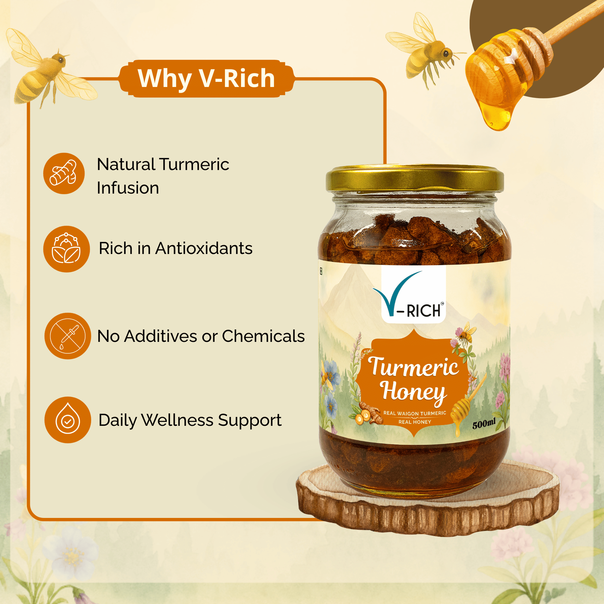 Turmeric Honey