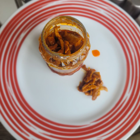 Bamboo Shoot Pickle (North Style) - Homemade (made in Mustard Oil)
