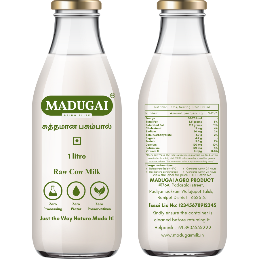 Cow Milk 1000ml