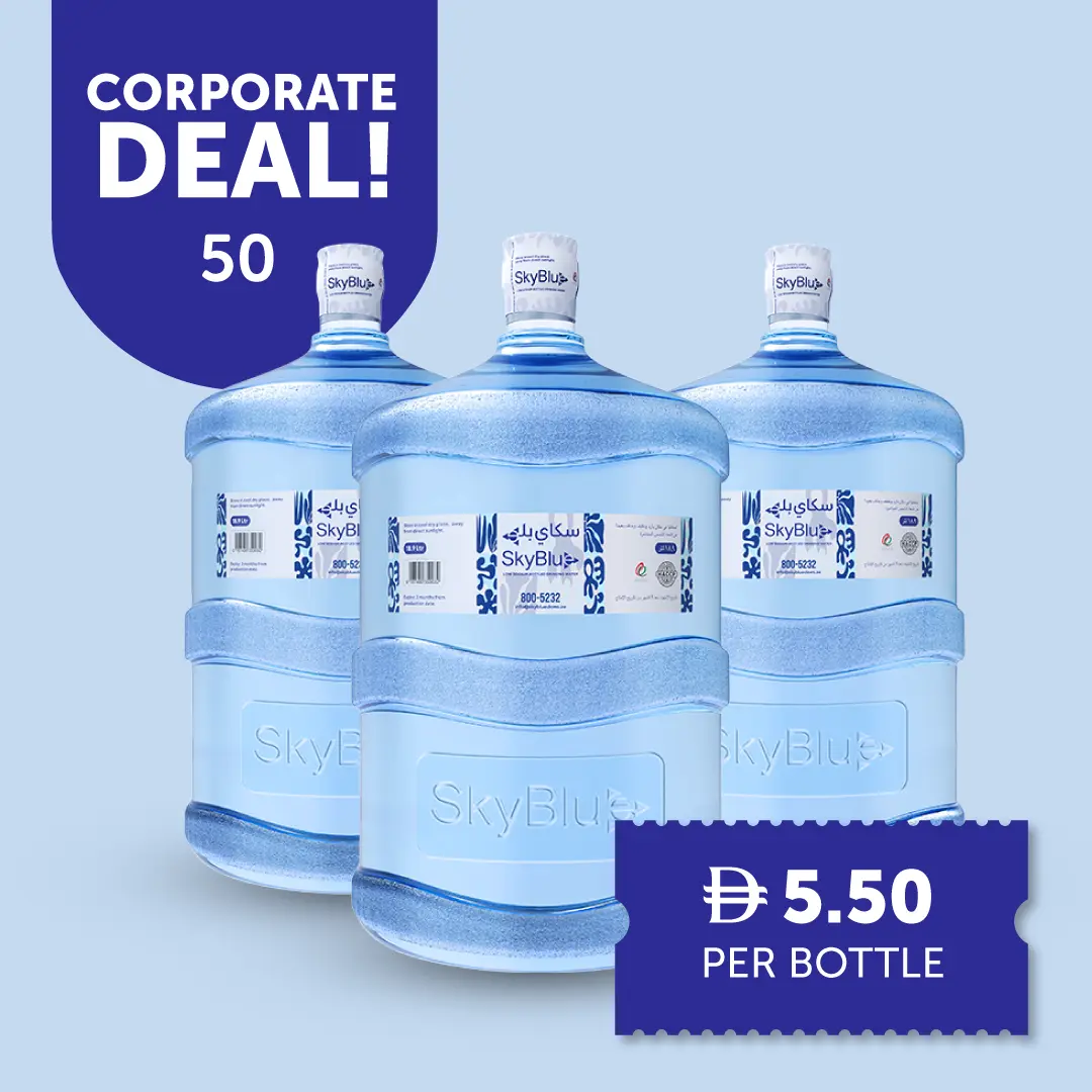 SkyBlue Dews Subscription 50 bottles 20 Litres