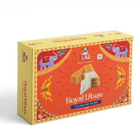 Lal Royal Utsav Kaju Katli