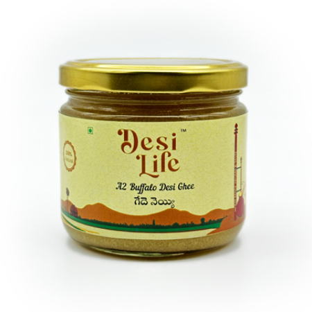 Vedic Buffalo Ghee | Bilona Method | Made from Curd 250ML