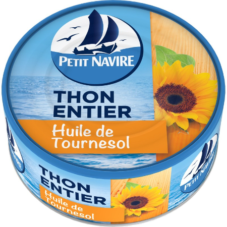 Petit Navire Tuna Sunflower Oil 160g