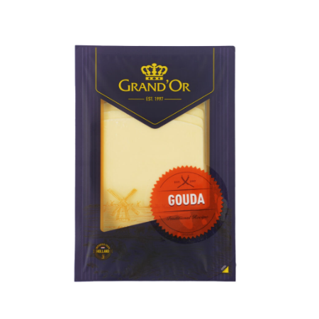 Grand'Or 48% Gouda Cheese Slices 160g 