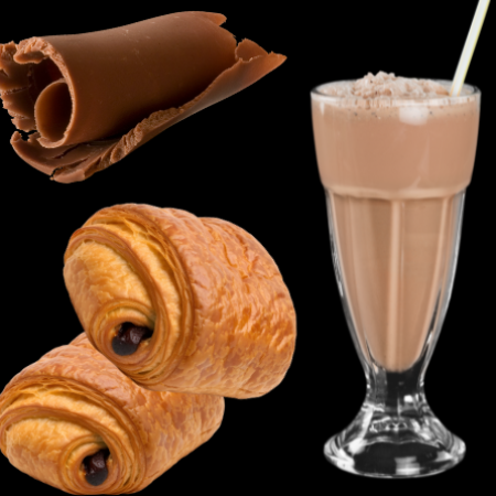 Chocolate dreaming (2 x Pain au chocolate & 1 x 750ml Chocolate flavoured milk)