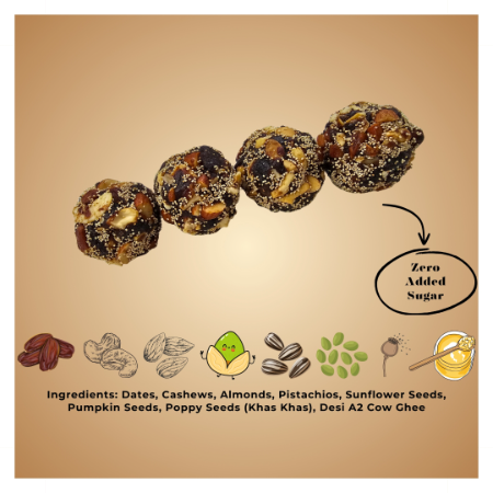 Dates Nuts Seeds Laddoo