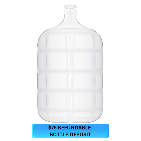 5 Gallon Purified - Glass Bottle