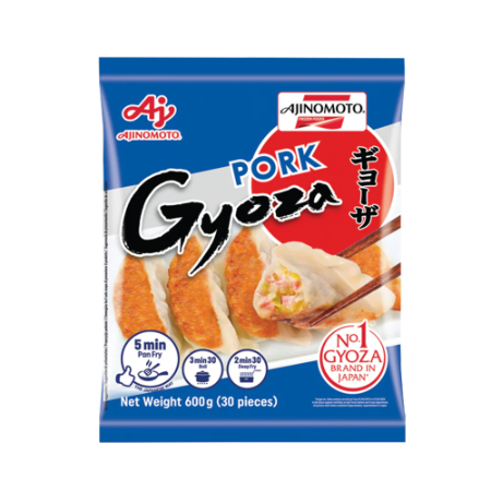 Ajinomoto Pork Gyoza Frozen 600g