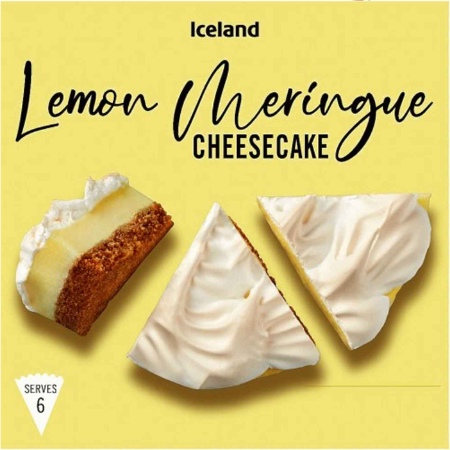 Iceland Lemon Meringue Cheesecake 420g