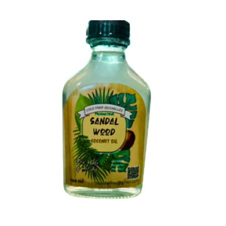 Virgin Coconut oil Perfumed Sandalwood 100ml