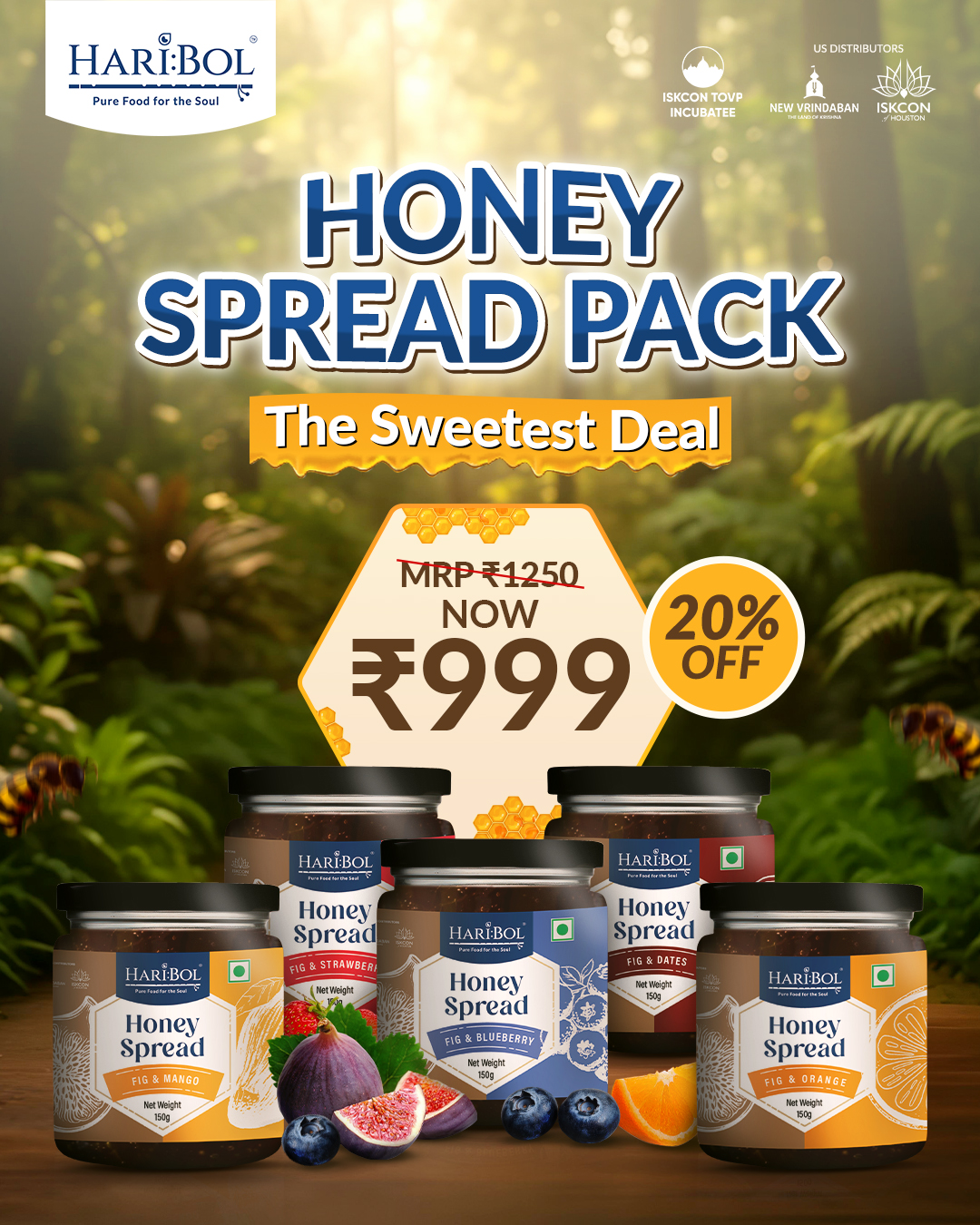 honey Spread Fig & Strawberry