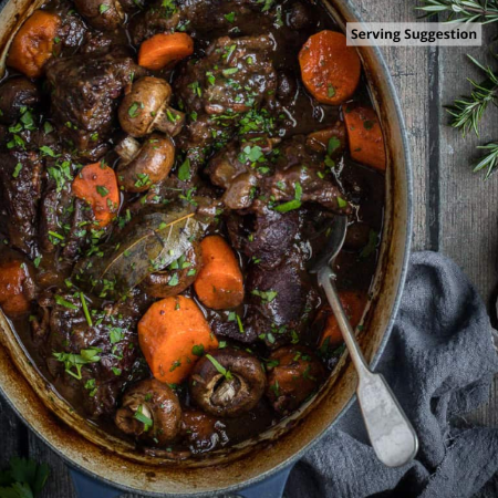 LGM Gourmet Ox cheek bourguignon style (250g)