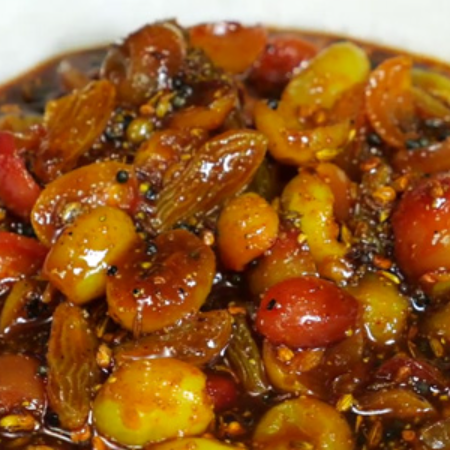 Kronda (Crane Berry) Pickle (North Style) - Homemade (made in Mustard Oil)