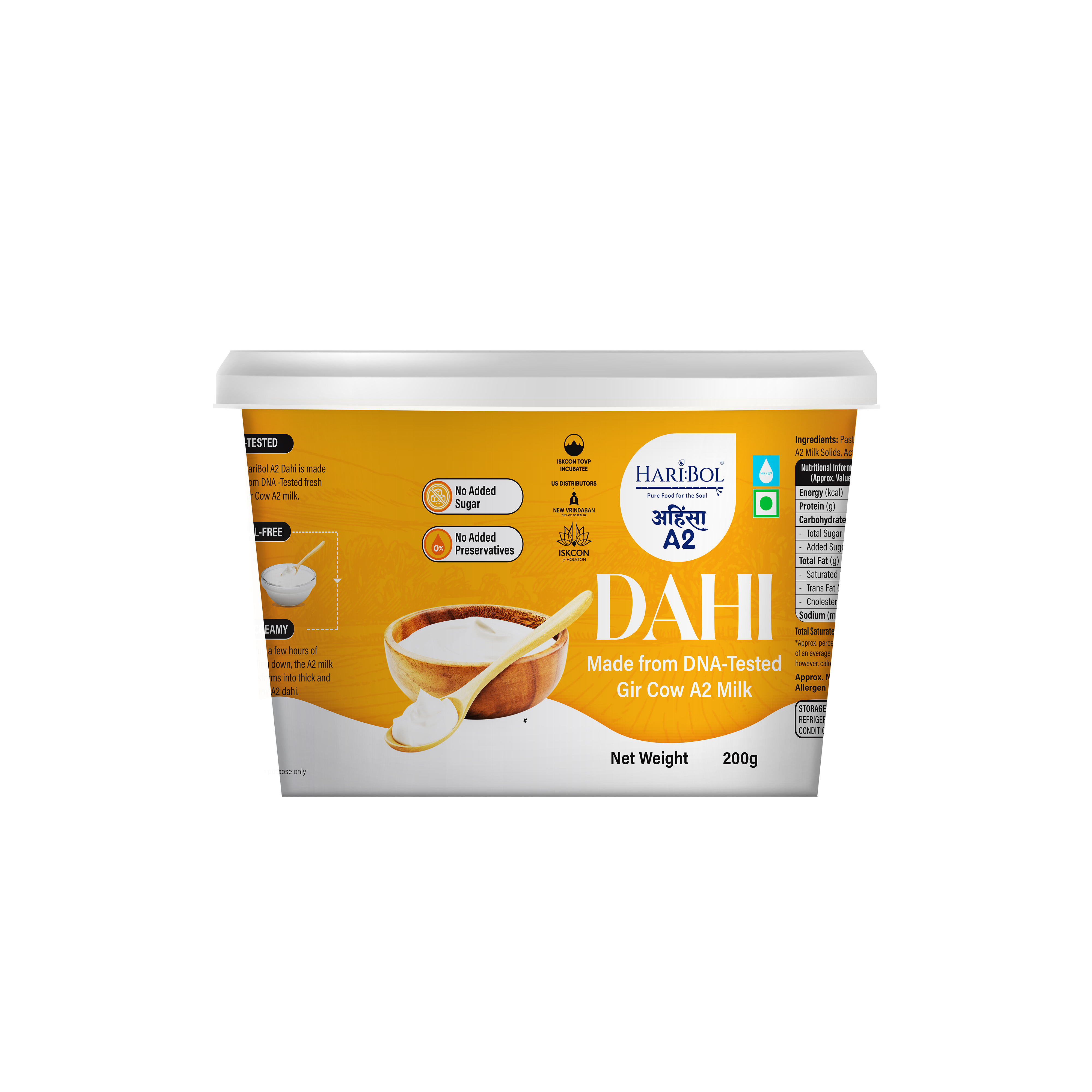 A2 Dahi 200 Gms New Arrival 