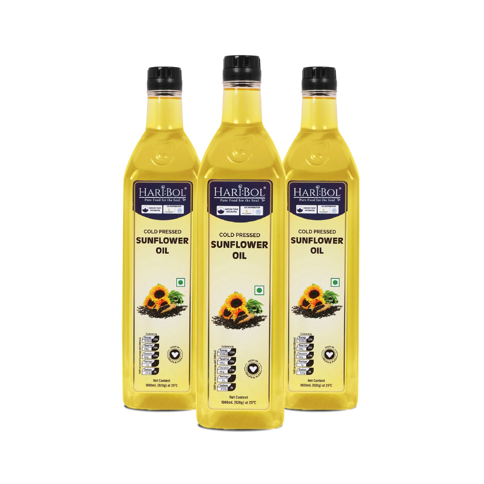 Cold Pressed Sunflower Oil -(Buy 3@1299)