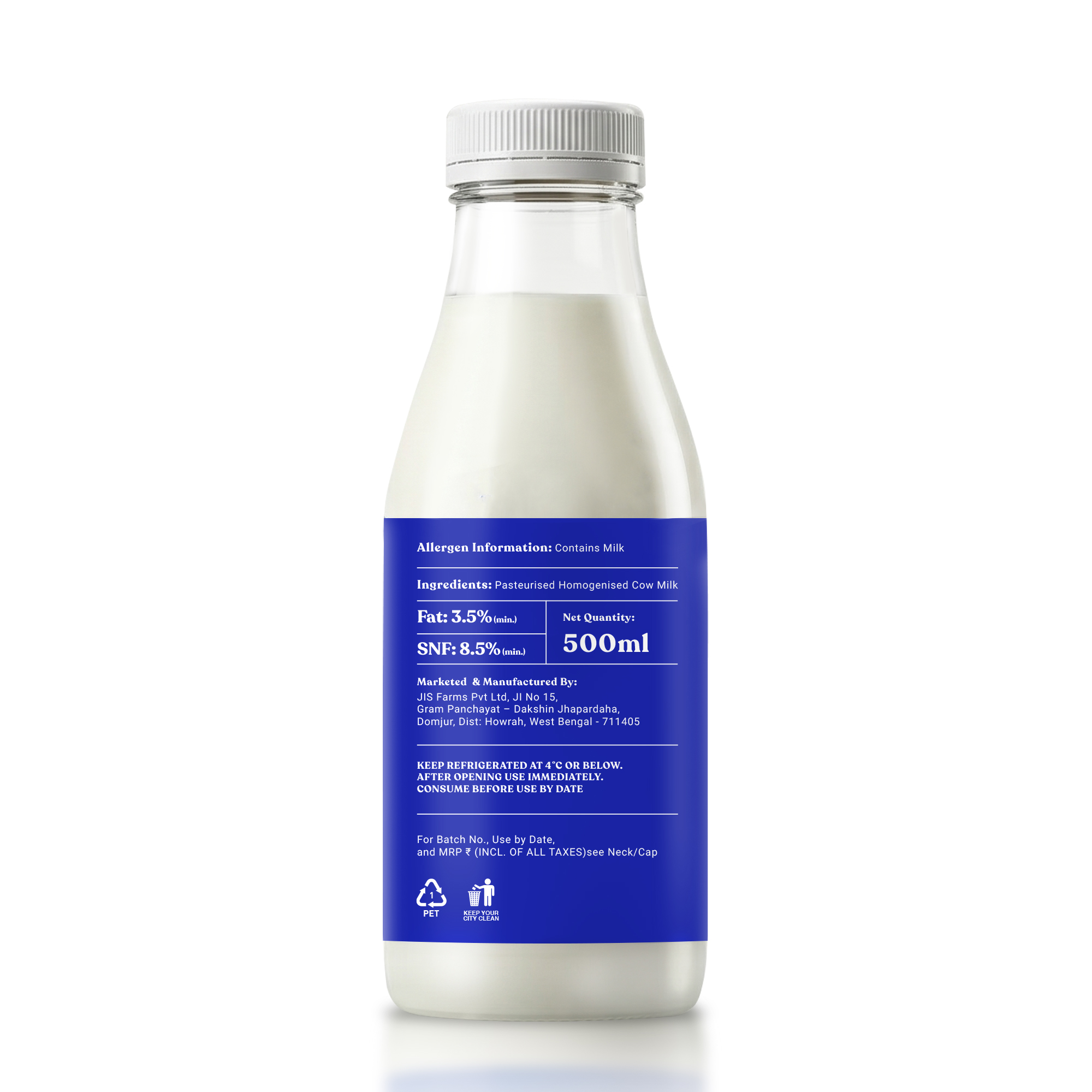A2 Regular Milk 1/2 Liter