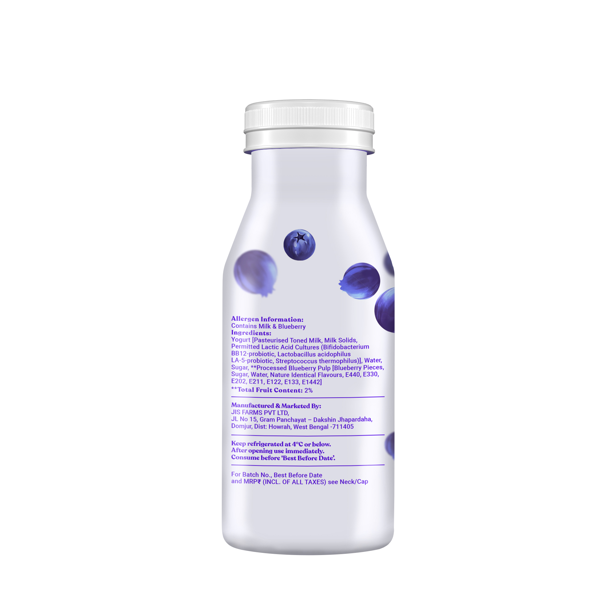Blueberry Yogurt Smoothie