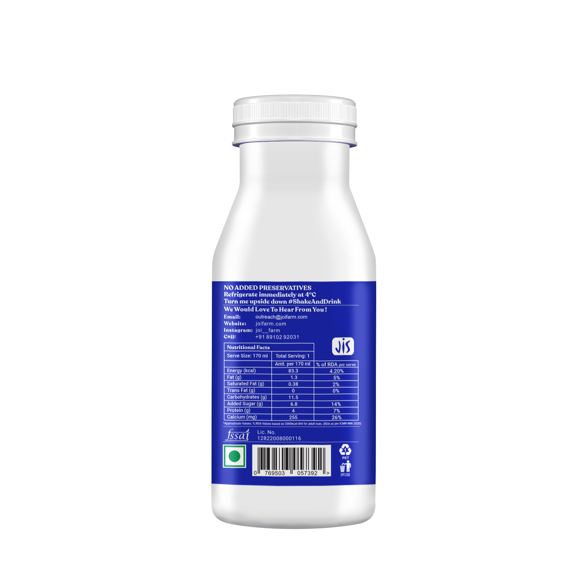 Plain Probiotic Lassi