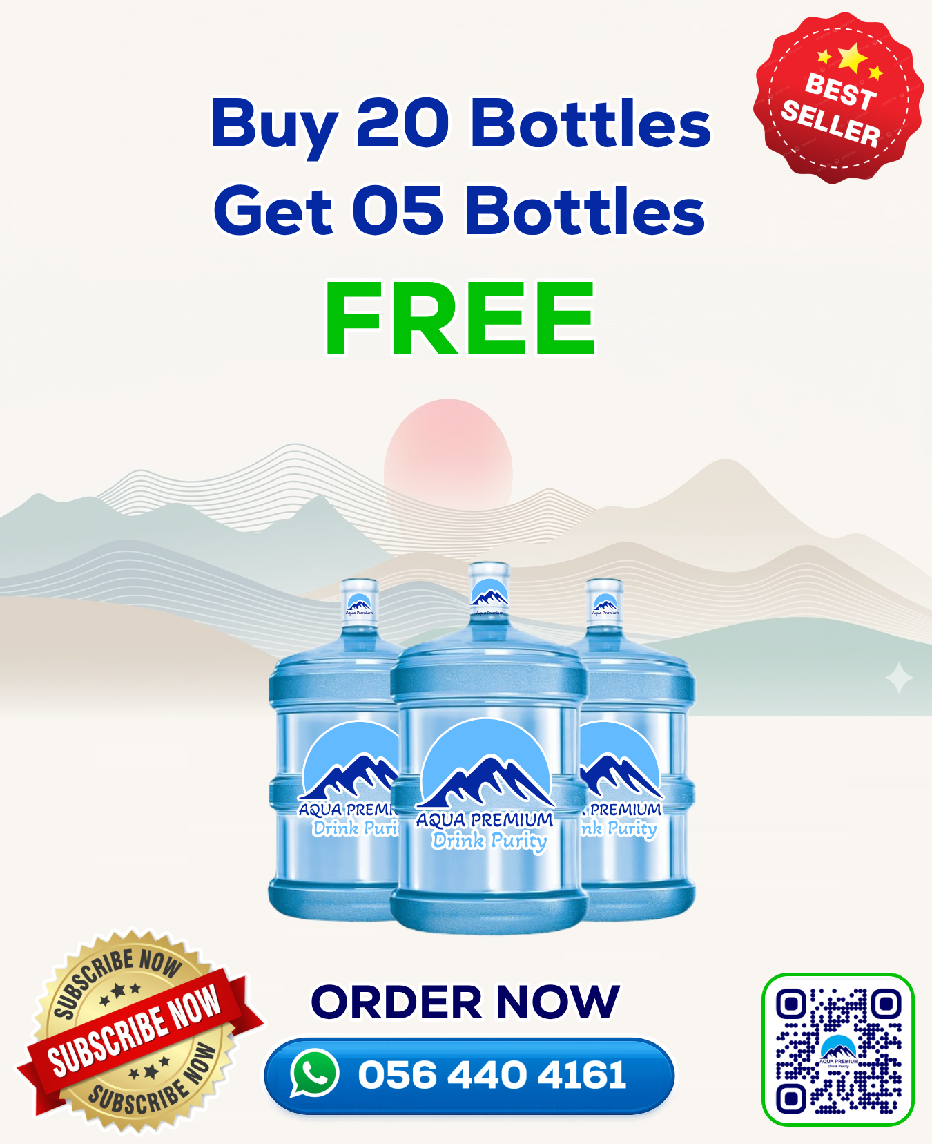 BUNDLE OFFER - BUY 20 BOTTLES AND GET 05 BOTTLES FREE