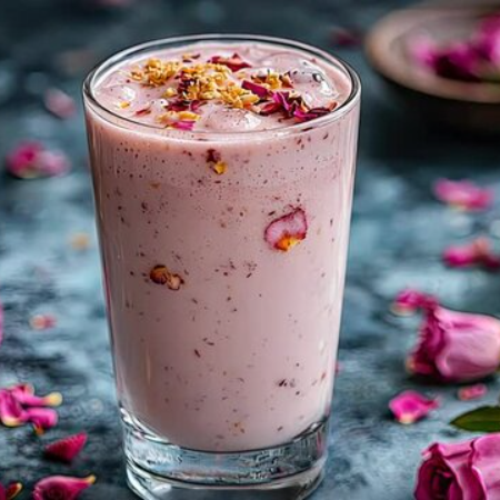 Rose lassi