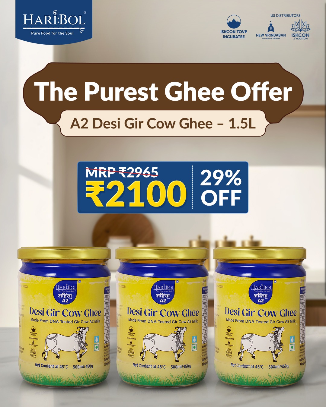 A2 Desi Ghee 1.5 ltrs 