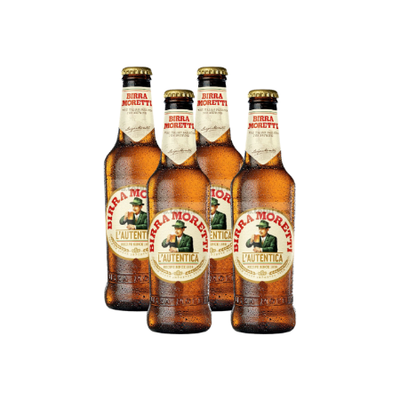 Birra Moretti Beer 330ml x 4
