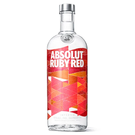 Absolut Ruby Red Vodka 1L