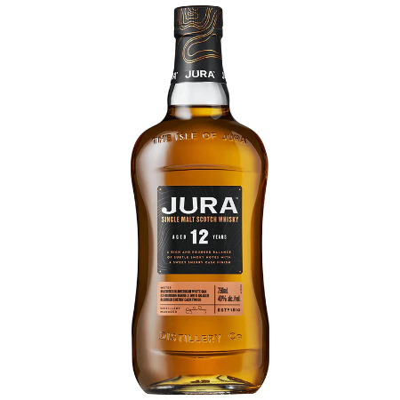 Jura 12 Year Old Single Malt Scotch Whisky 700ml
