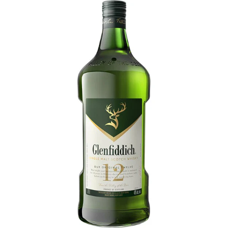 Glenfiddich 12 Year Old Single Malt Scotch Whisky 700ml