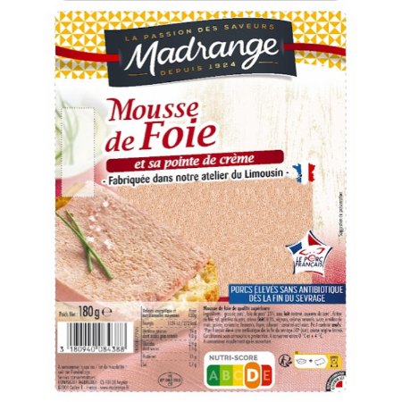 Madrange Premium Liver Mousses 180gm
