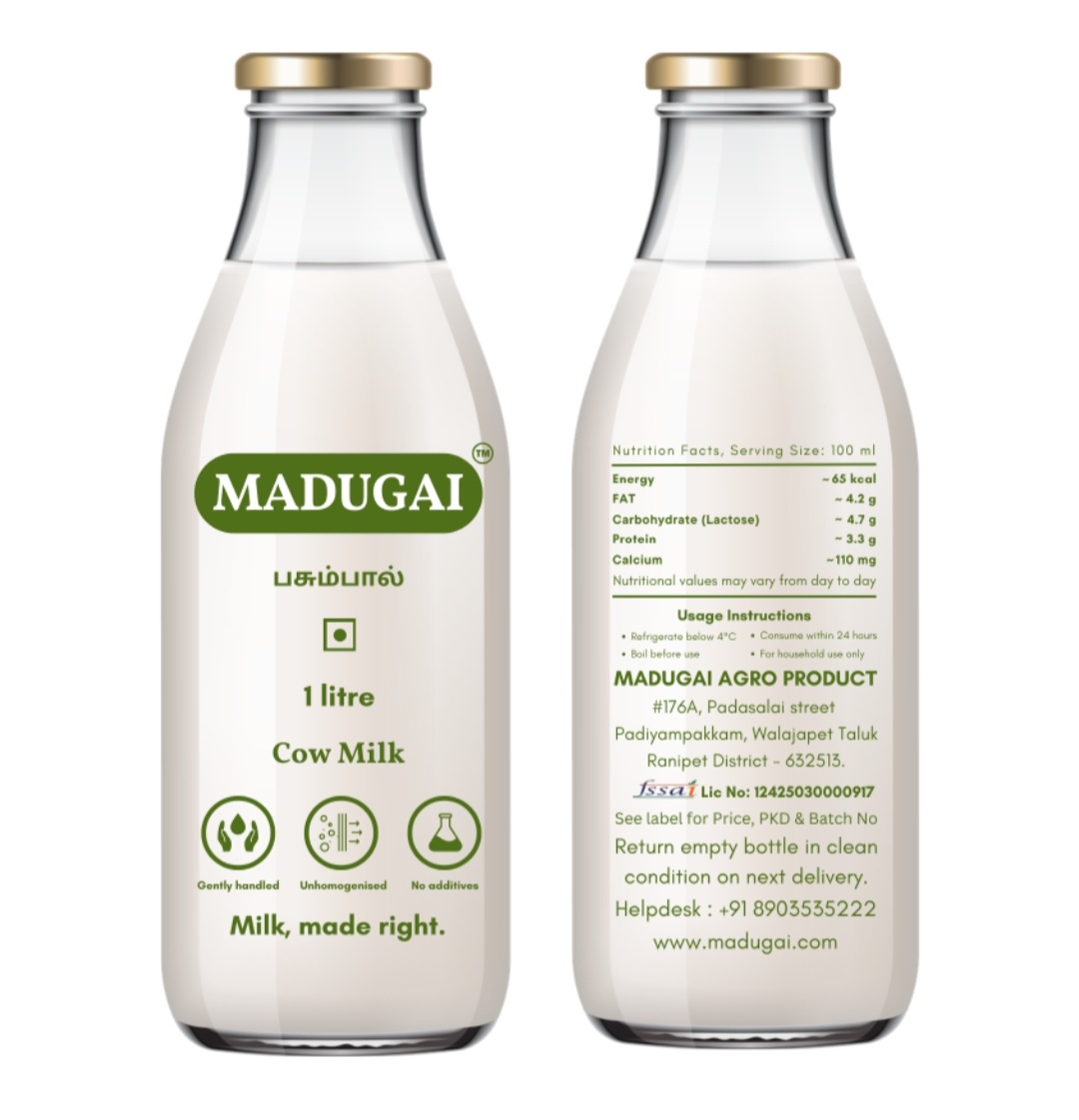 FREE SAMPLE – Fresh Cow Milk