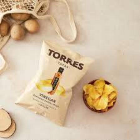 Torres Tapas Vinegar Potato Chips 125g