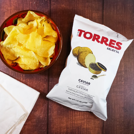 Torres Caviar Potato Chips 125g