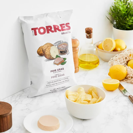 Torres Foie Gras Potato Chips 150g