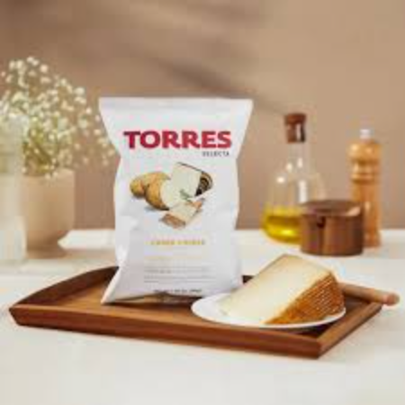 Torres Cured Cheese Potato Chips 150g