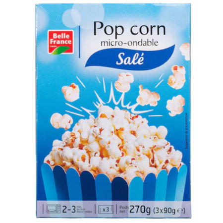 Belle France Salted Popcorn 270g