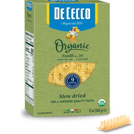 De Cecco Organic Fusilli