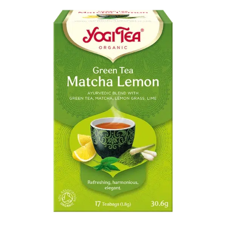 Yogi Green Tea Matcha Lemon 17 Bags