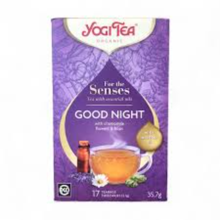 Yogi Tea For The Senses Good Night Herbal Tea 17 Bags