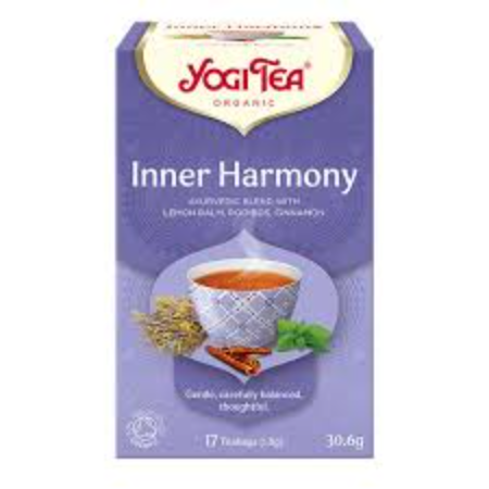 Yogi Tea Inner Harmony Herbal Tea 17 Bags