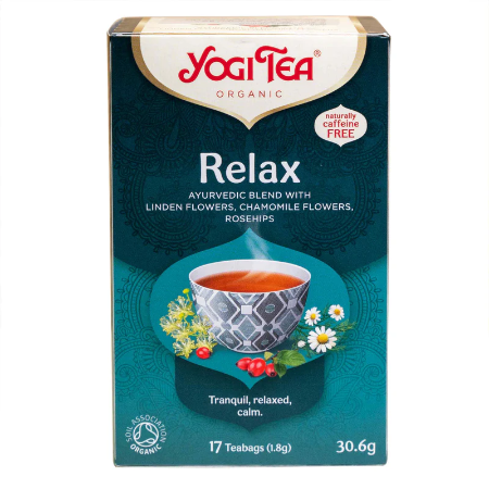 Yogi Tea Relax Herbal Tea 17 Bags