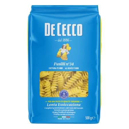 De Cecco Fusilli (N° 34) 500g