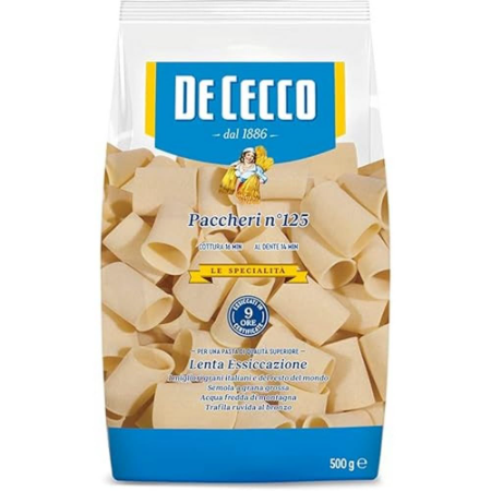 De Cecco Paccheri (N° 125) 500g