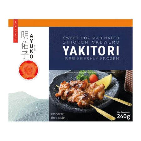 Yakitori Chicken Skewers Ayuko 240g