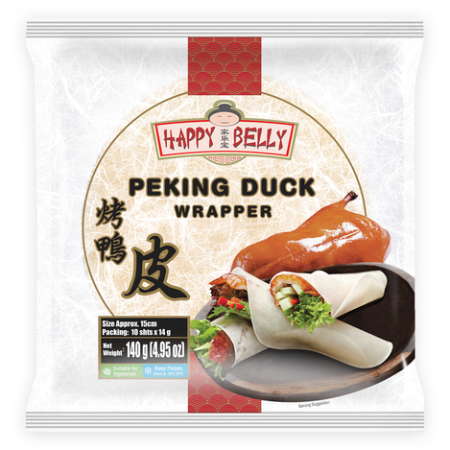 Happy Belly Peking Duck Wraps 140g